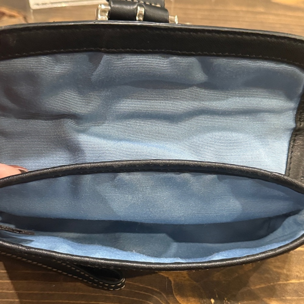 Coach*Rare*Signature C Canvas, Tweed & Leather Trim Soho Wristlet/Wallet (EUC) - Picture 16 of 16